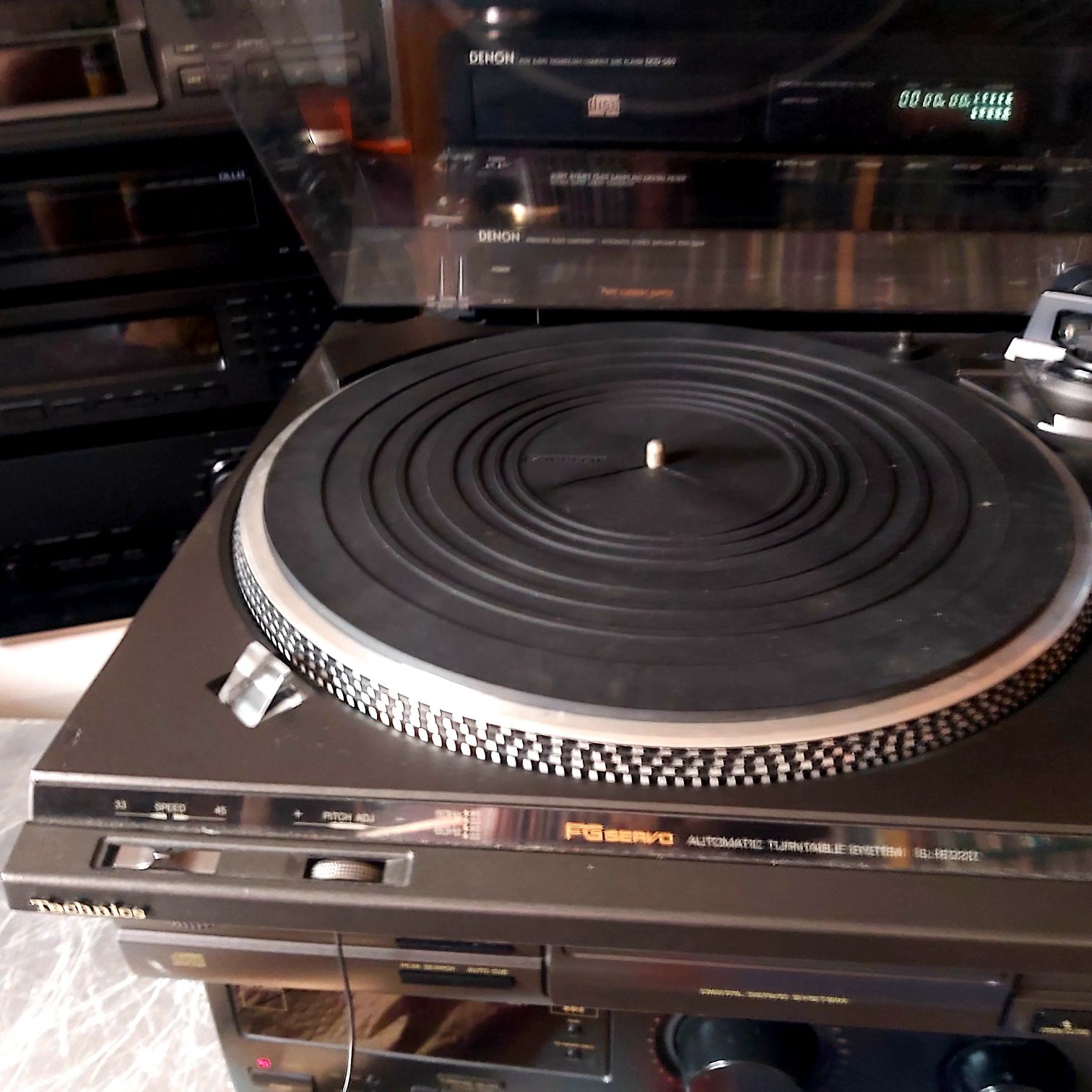 Gramofon TECHNICS SLBD 220 - nowy pasek ,oryginalna wkładka i  igła!