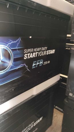 Akumulator 220ah EFB Mercedes OEM