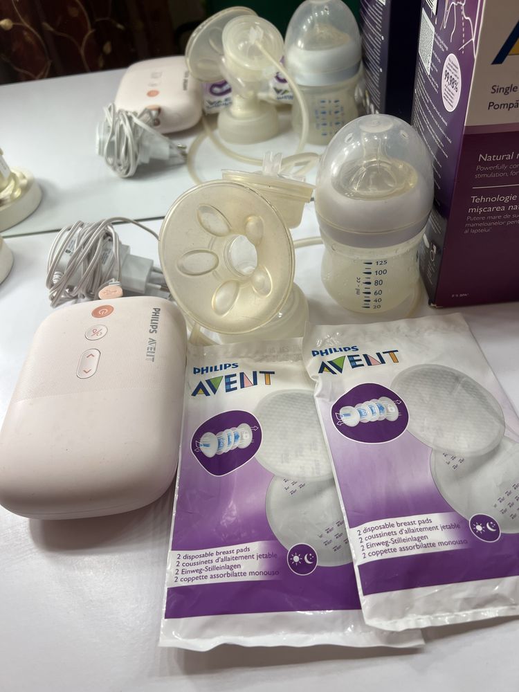 Электрический молокоотсос Philips avent + ручной