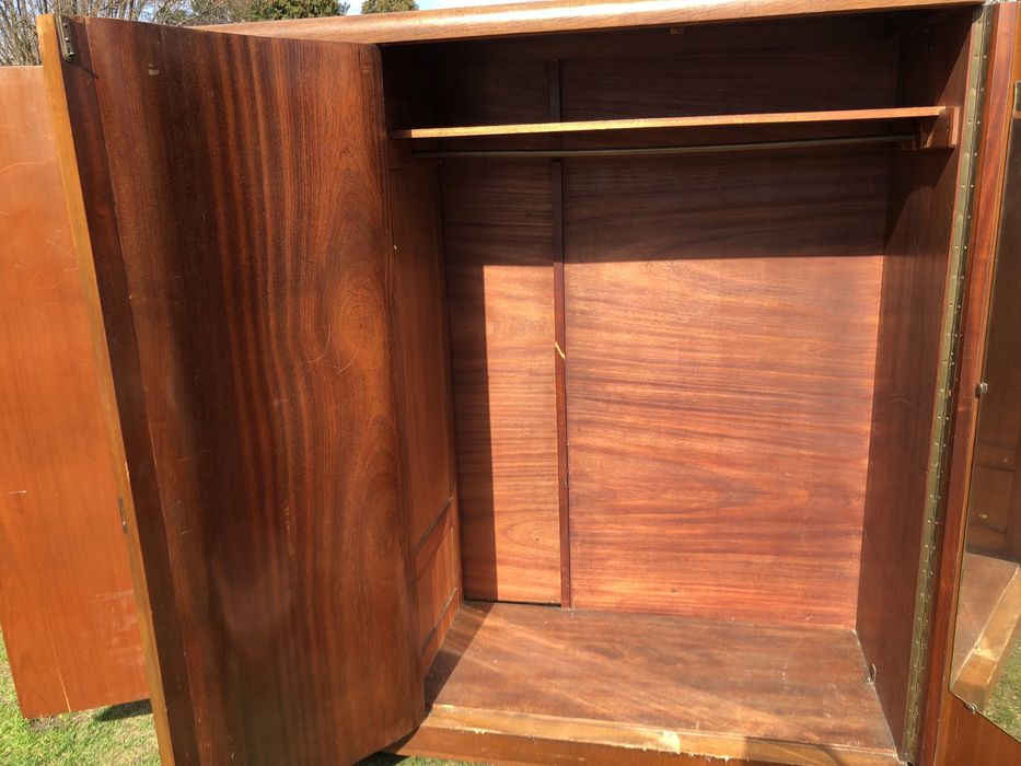 Stare meble antyki sypialnia toaletka szafa