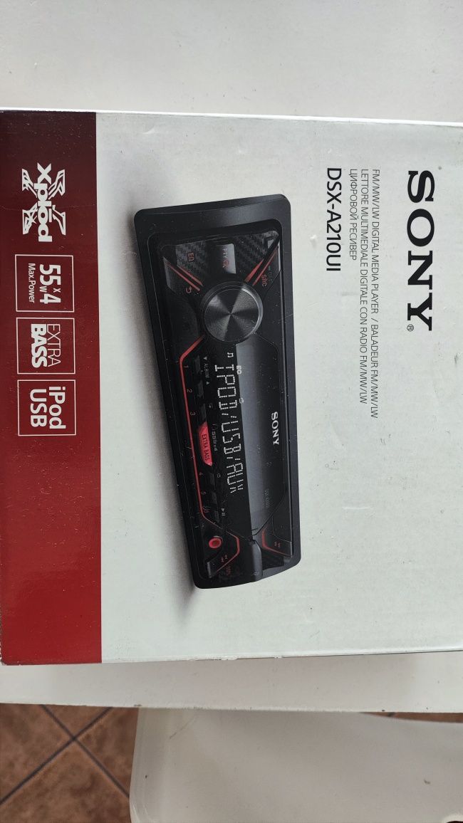 Radio de carro Sony