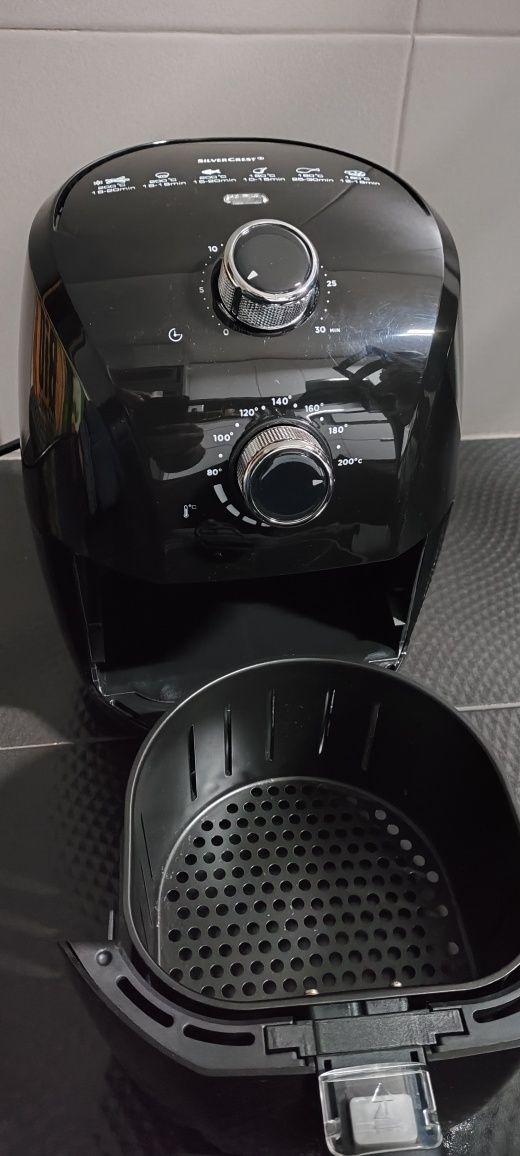 airfryer lidl silvercrest  como nova 1.5