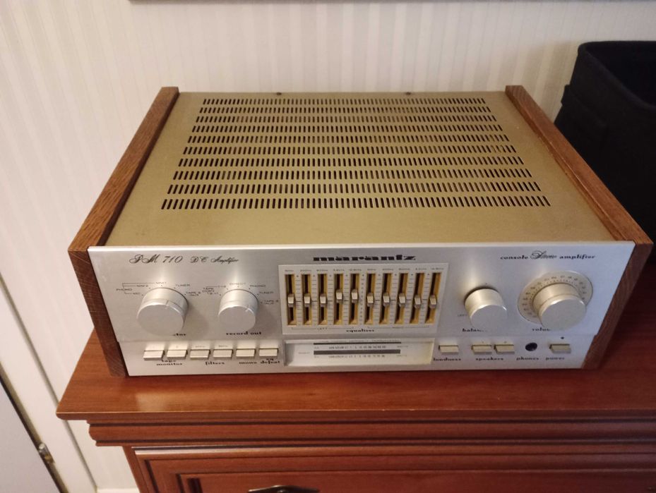 Boczki dębowe lite drewno do Marantz PM 710DC