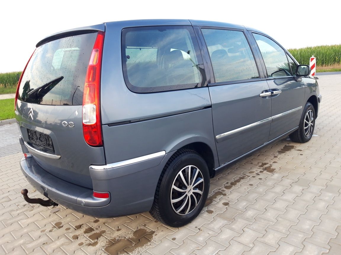 Citroen C8 LIFT 2008 2.0 benzyna bezwypadkoway z Niemiec  7 miejsc!