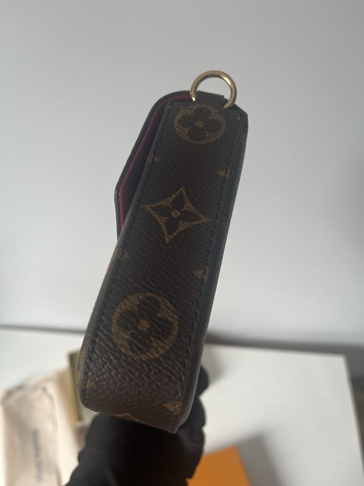 Сумочка клатч у стилі lv felicie