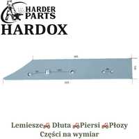 Płoza długa Gassner HARDOX L1083 części do pługa 2X lepsze niż Borowe