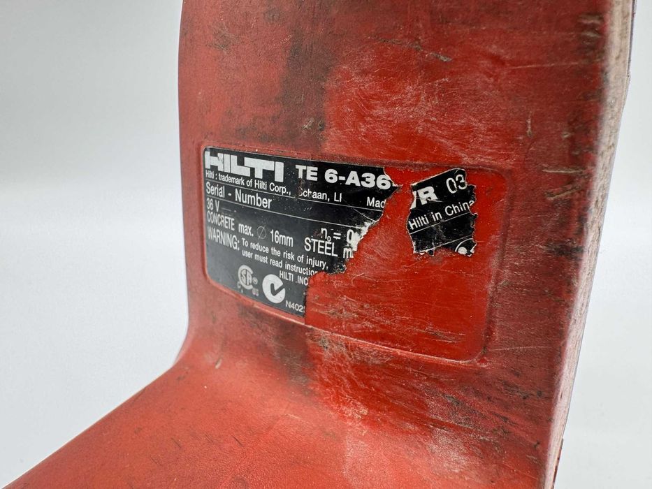 Młotowiertarka HILTI TE 6-A36-AVR + AKU 36V 3.0AH od loombard milicz