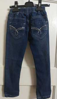 Spodnie jeansy dziewczynka rozm. 98 /104