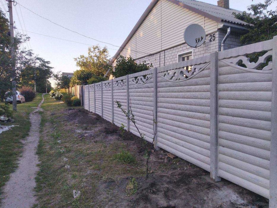 Еврозаборы из бетона