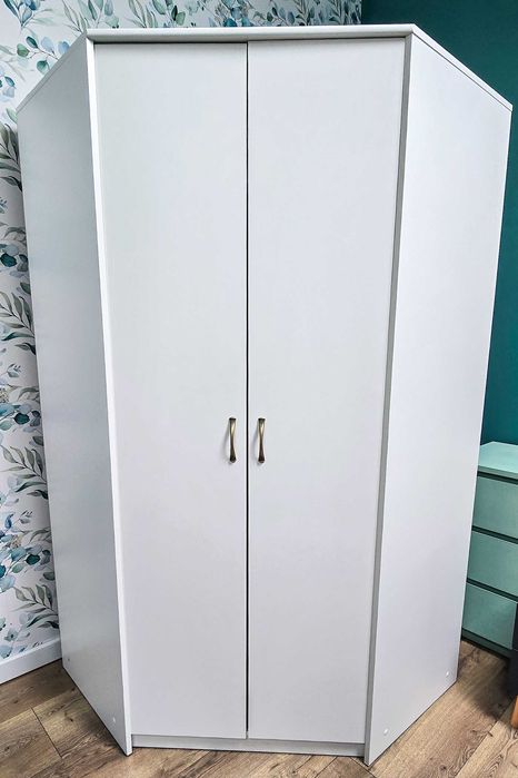 Szafa Narożna z drążkiem i półkami (BRW)