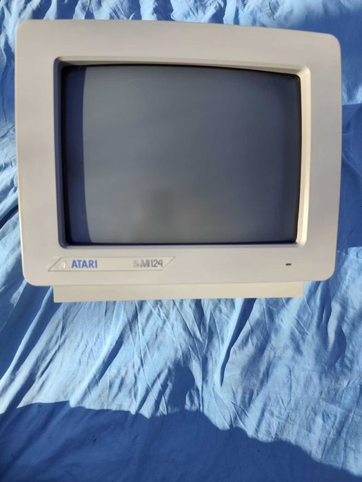 Monitor Atari SM124 antyk