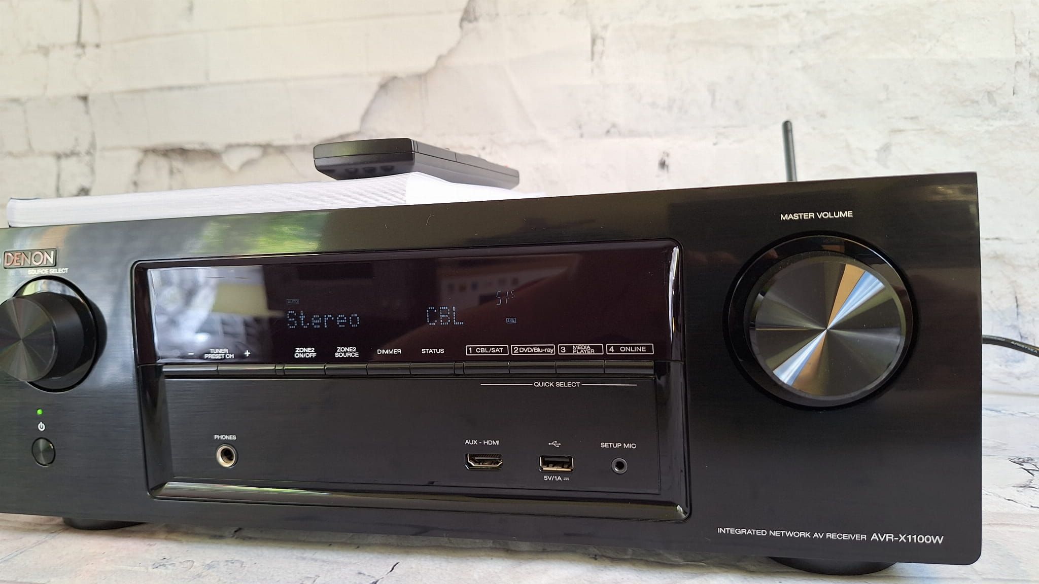 7.2 Denon AVR-X1100W Wi-fi  BT 4k/60p ARC Net radio spotify AirPlay