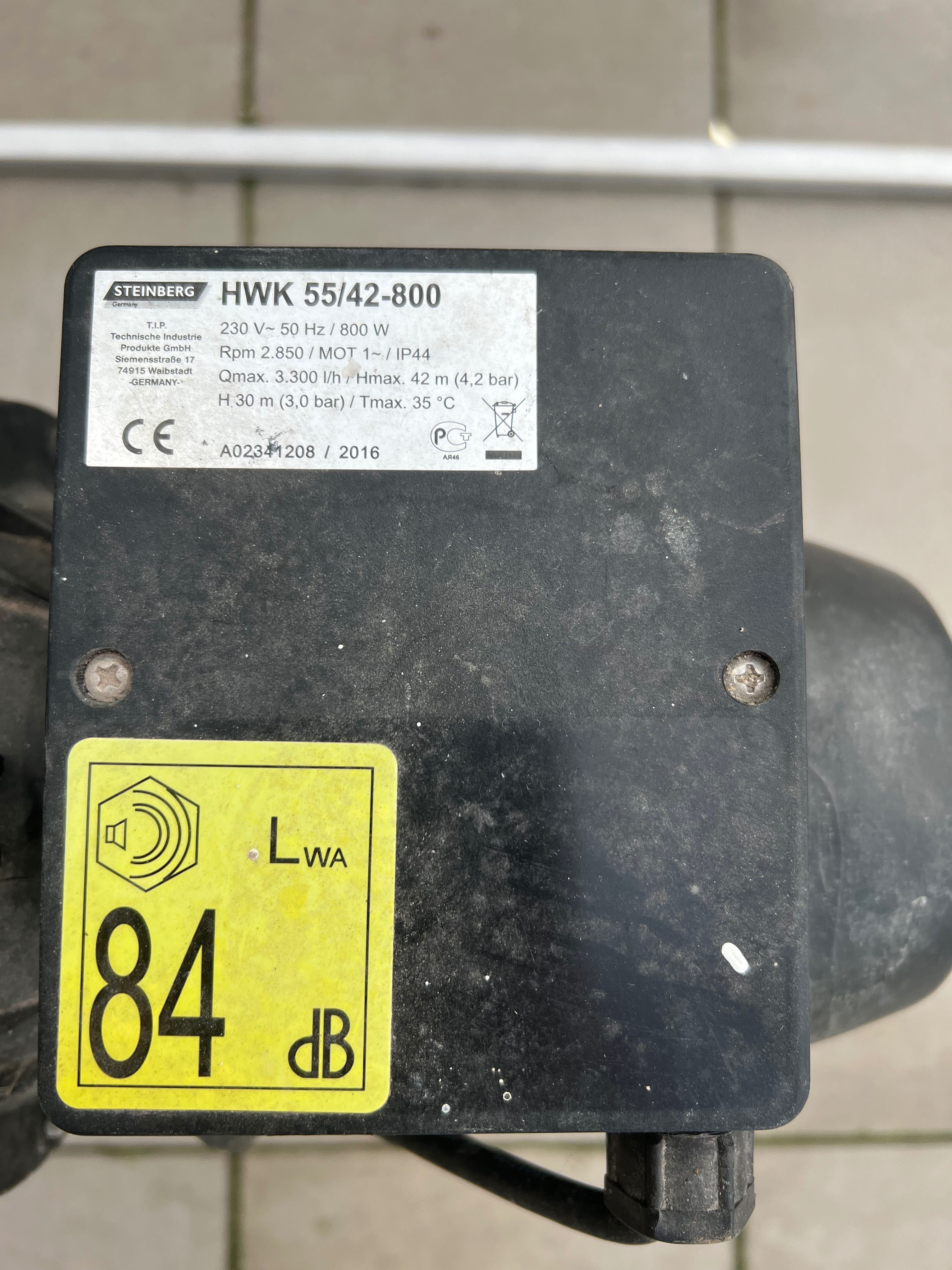 Hydrofor Steinberg HWK 55/42-800 W