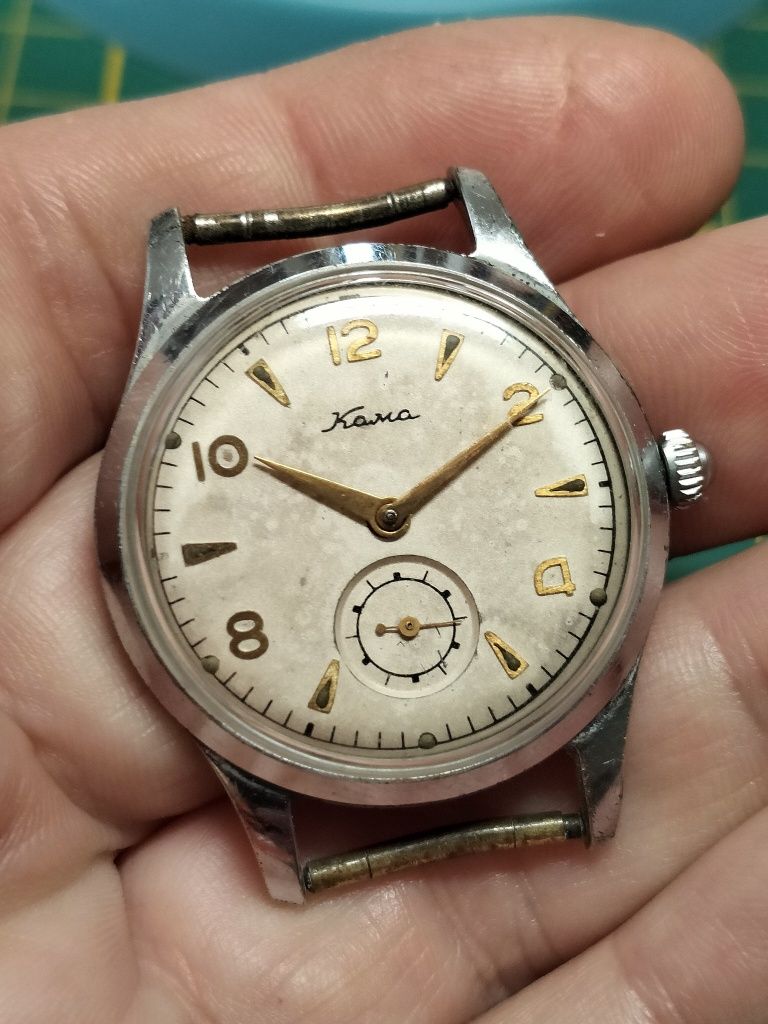 Zegarek Kama 17 kamieni z 1956 roku