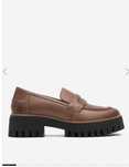 Lasocki Zumba loafersy skórzane brązowe rozmiar 39