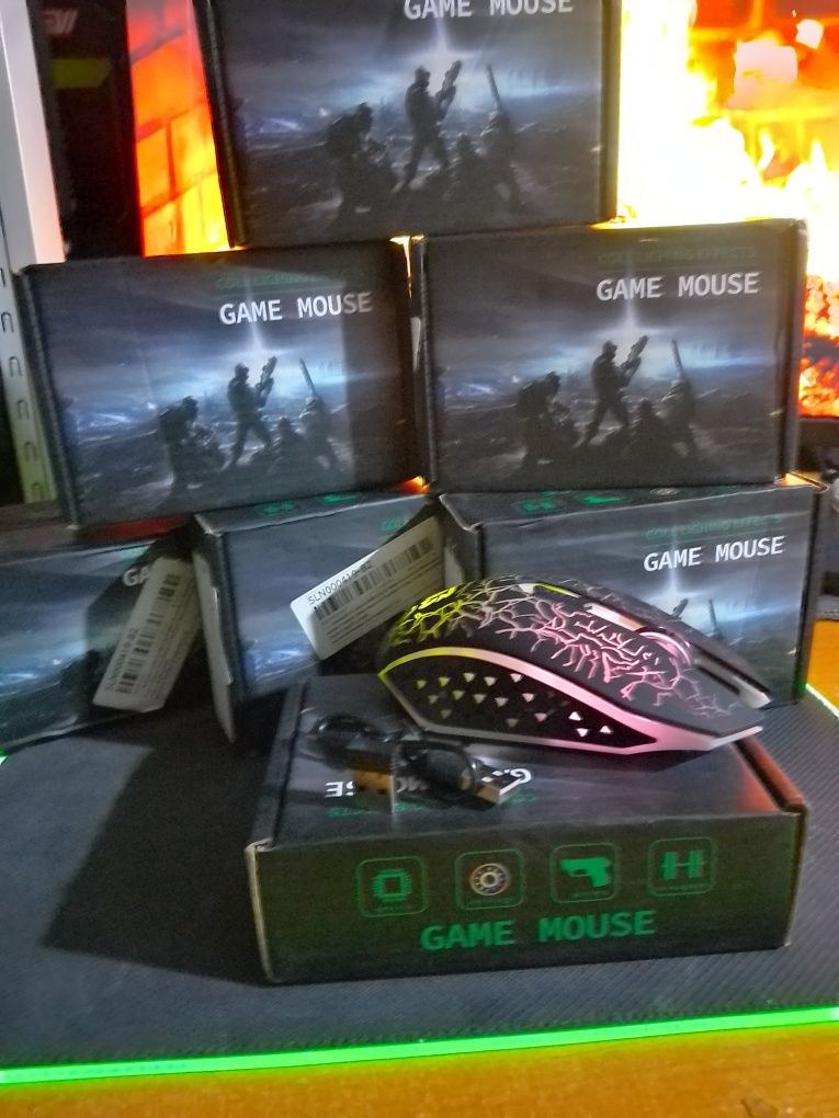 Безпроводная Игровая мишь "Game Mouse" на подзарядке Type C