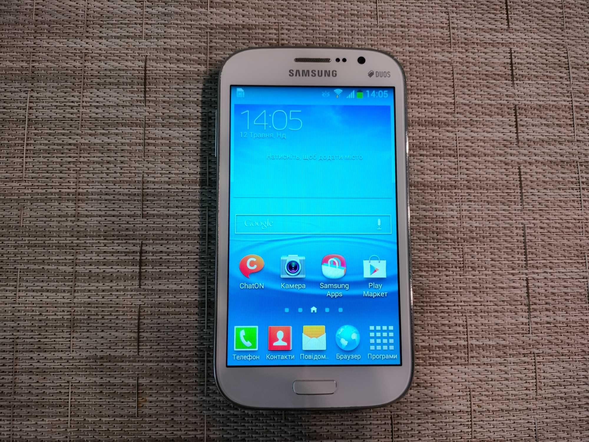 SAMSUNG GT-I9082 Galaxy Grand Duos white+зарядка+microSD 8Gb+акб 2024