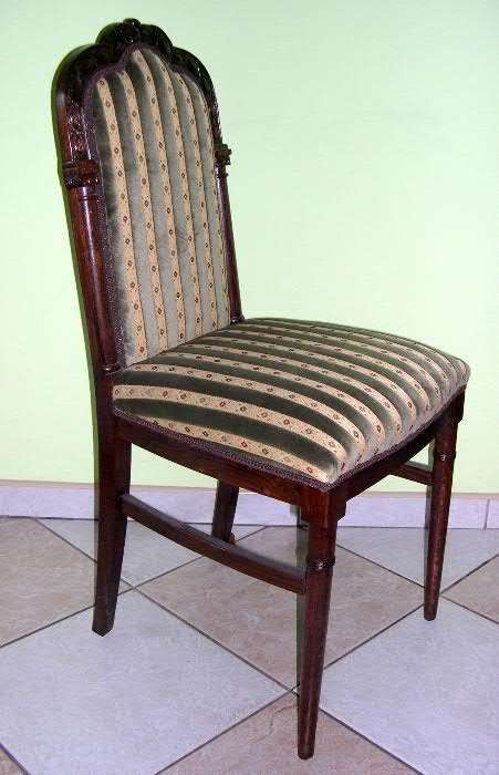 Krzesło dębowe BIEDERMEIER