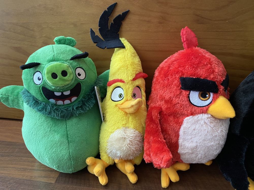 Angry Birds 2 - Coleção 6 peluches