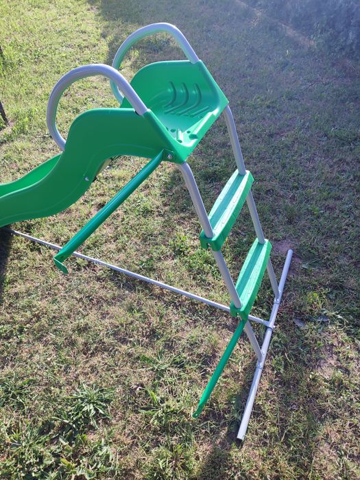 Nowa zjeżdżalnia ogrodowa, ślizg dla dziecka