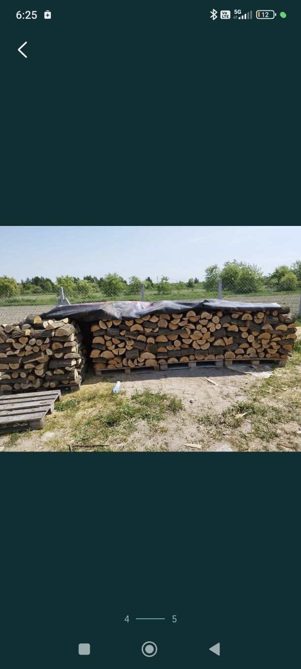 Drewno kominkowe i opałowe transport gratis