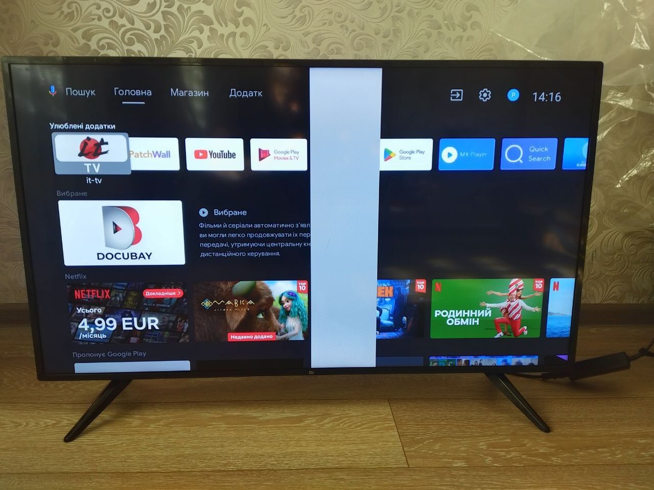 Продам тел Xiaomi Телевізор Xiaomi Mi TV 4A 40 (ELA4360IN) Black