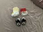 Conjunto pantufas bebe 6/9 meses