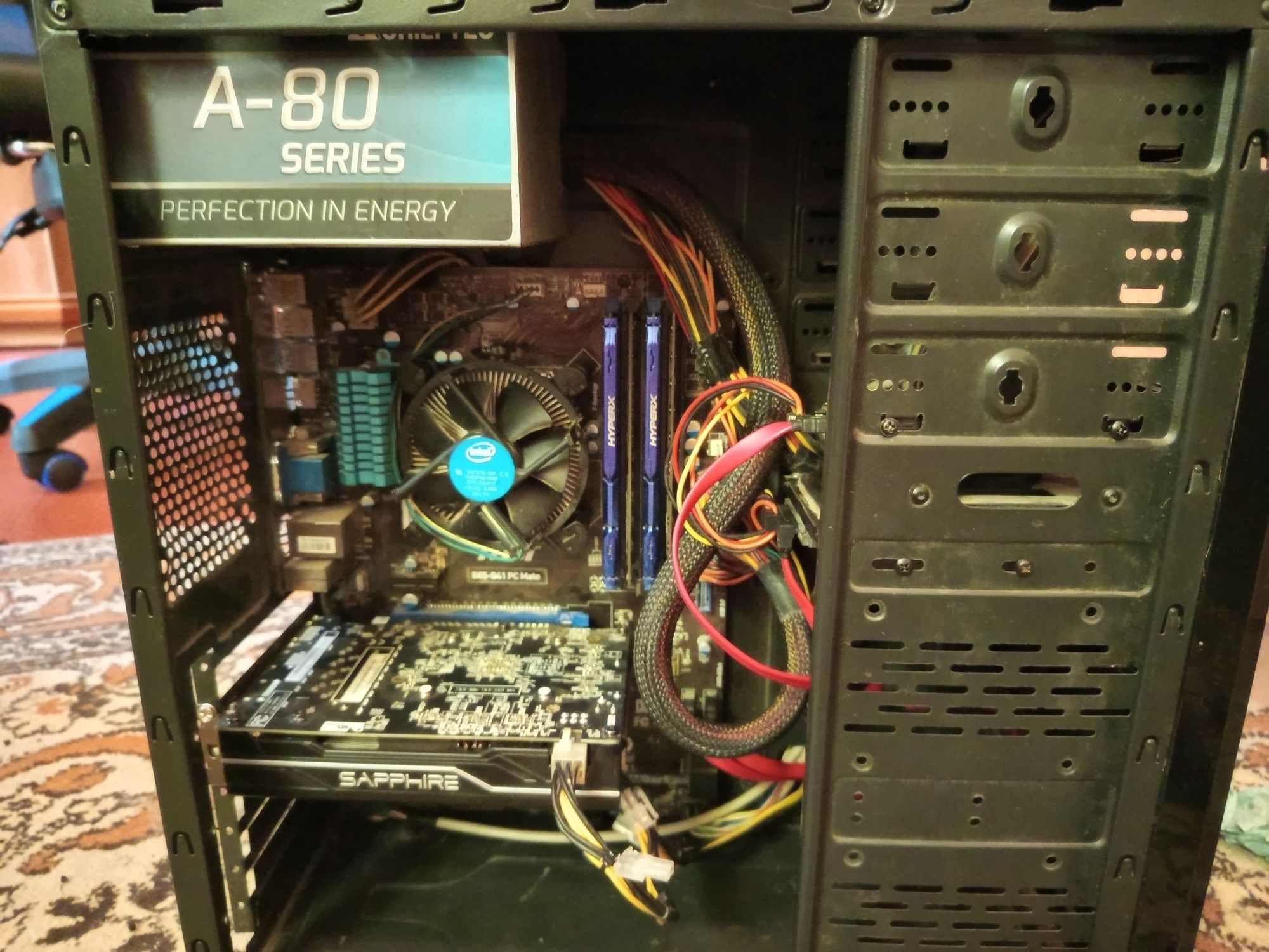 Игровой ПК intel cor i5 4590 | rx 570 | ddr 3 16 gb
