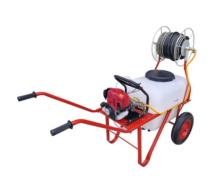 Pulverizador carrinho 100 litros 4 tempos