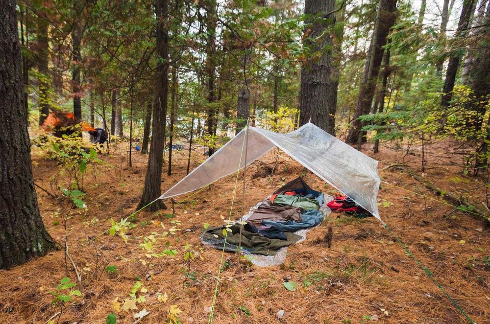 Поликро (Polycro) 3*2м - футпринт, тент, подстилка, защита экипировки