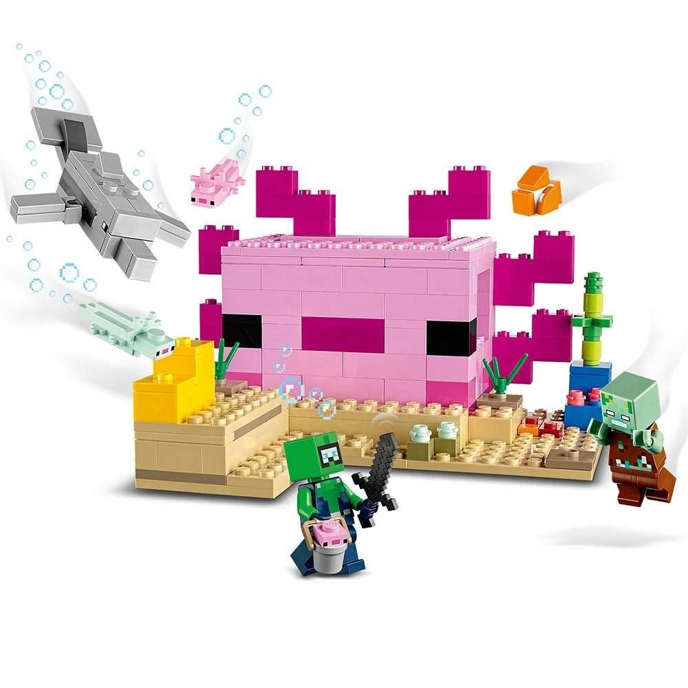 Klocki Lego minecraft 21247 Dom Aksolotla