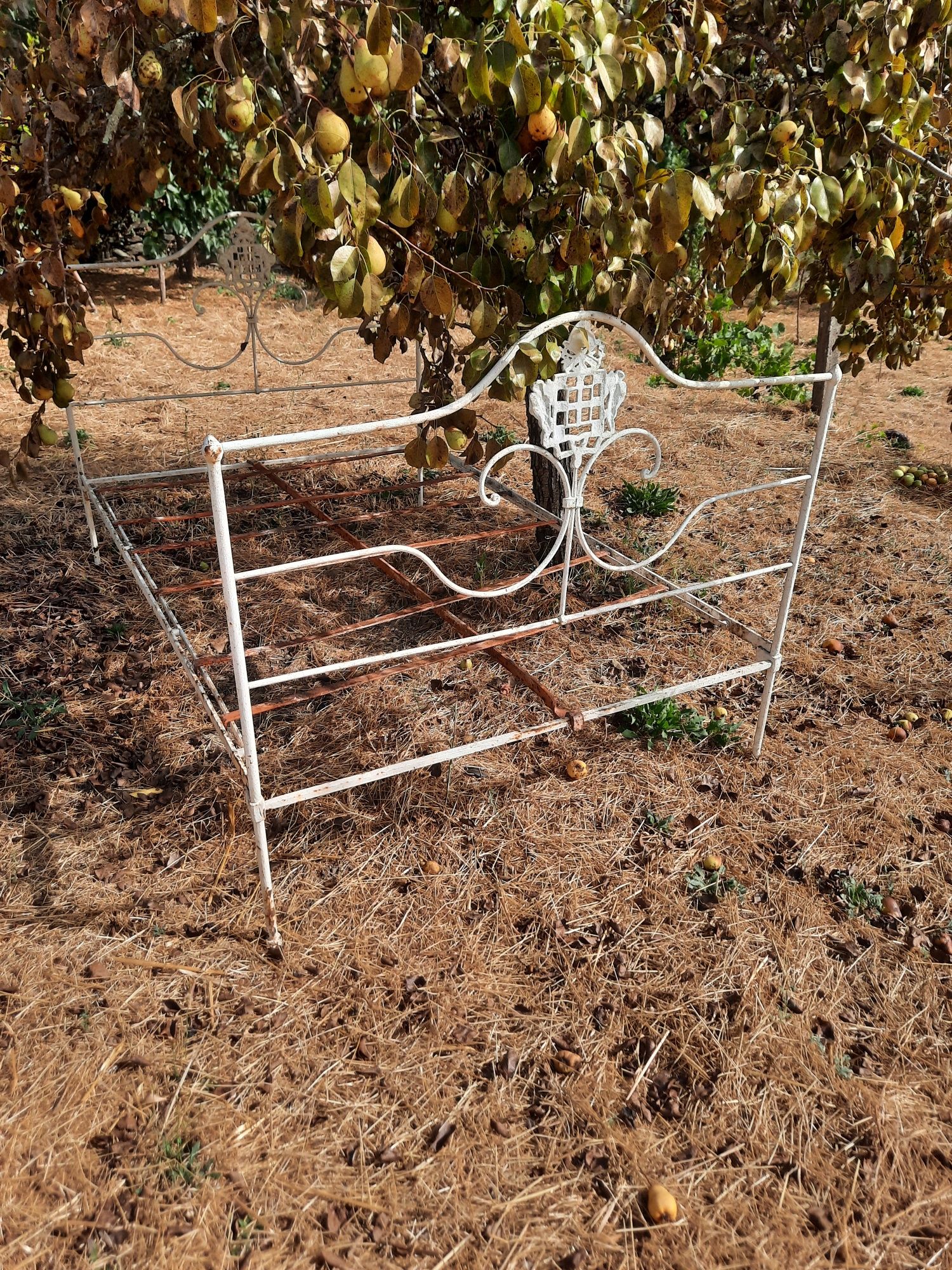 Cama antiga em ferro | Old iron bed