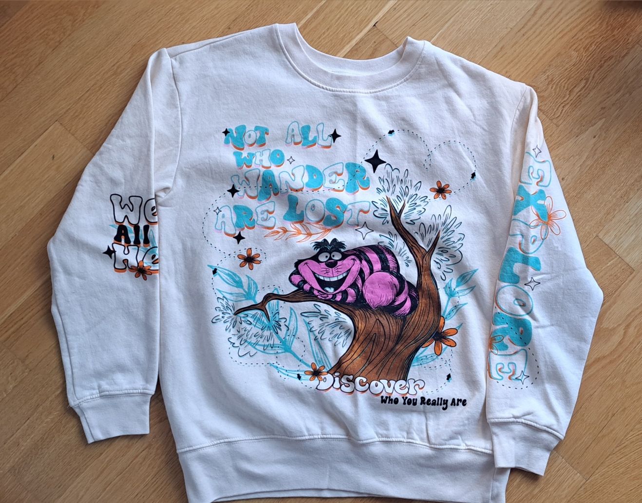 Bluzka Disney ALICJA W KRAINIE CZARÓW Bluza damska KOT s