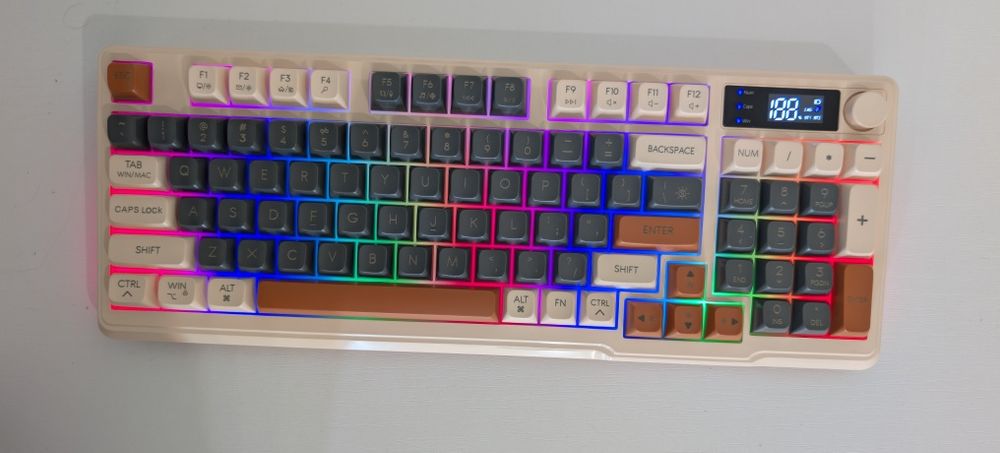 Игровая клавиатура attack shark freewolf m96