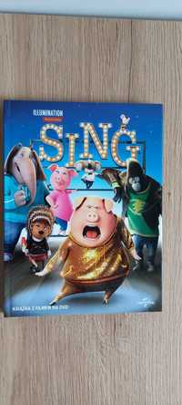 Sing płyta DVD z książeczką film dla dzieci