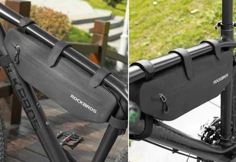 Велосипедная сумка ROCKBROS AS-043 под раму 40 х 6 х 12,5 см Велосумка