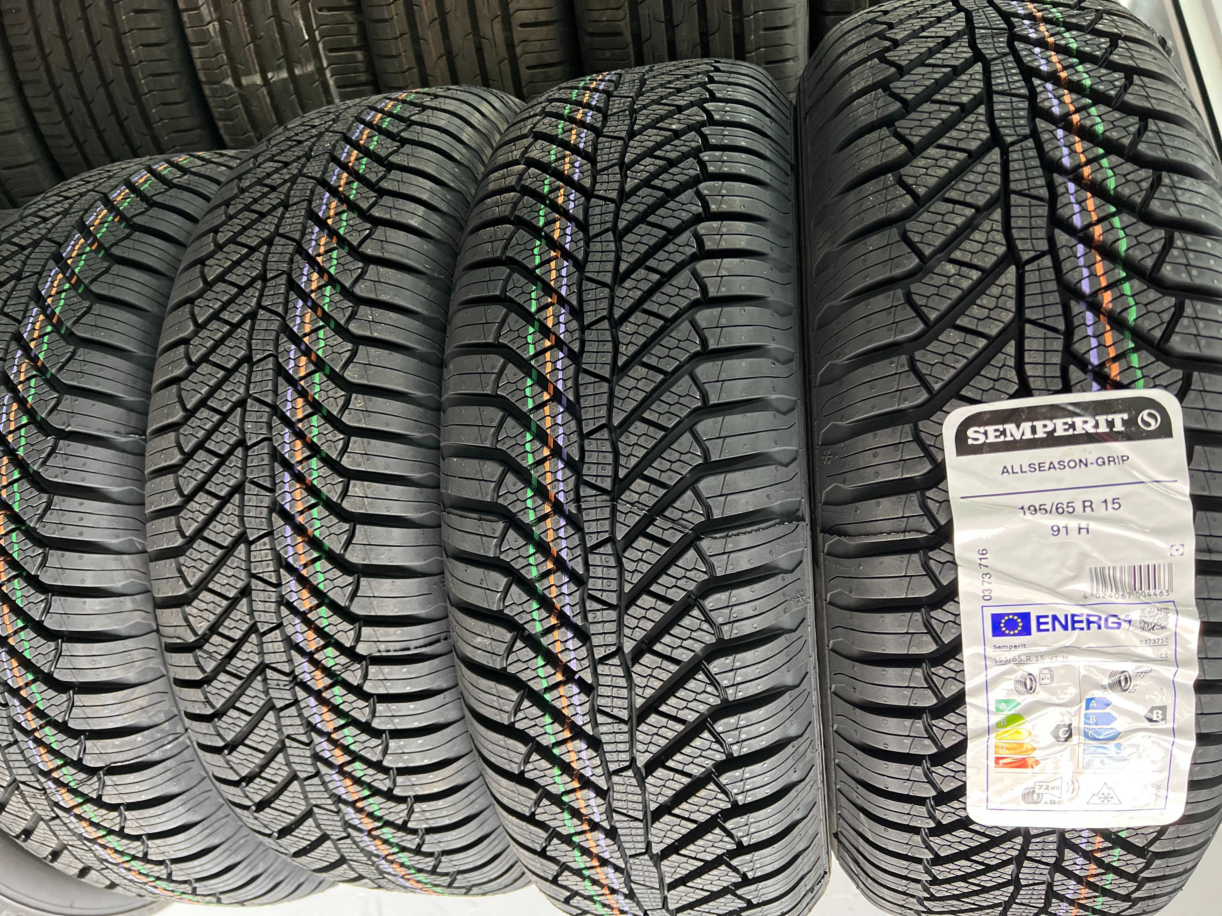 4 NOWE - opony CAŁOROCZNE Wielosezonowe - UNIROYAL SEMPERIT 195/65 R15