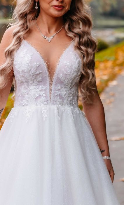 Suknia ślubna księżniczka