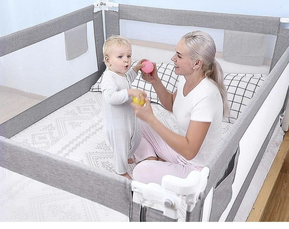 Poręcz/ bramka łóżka 1,4m, zabezpieczenie przed upadkiem