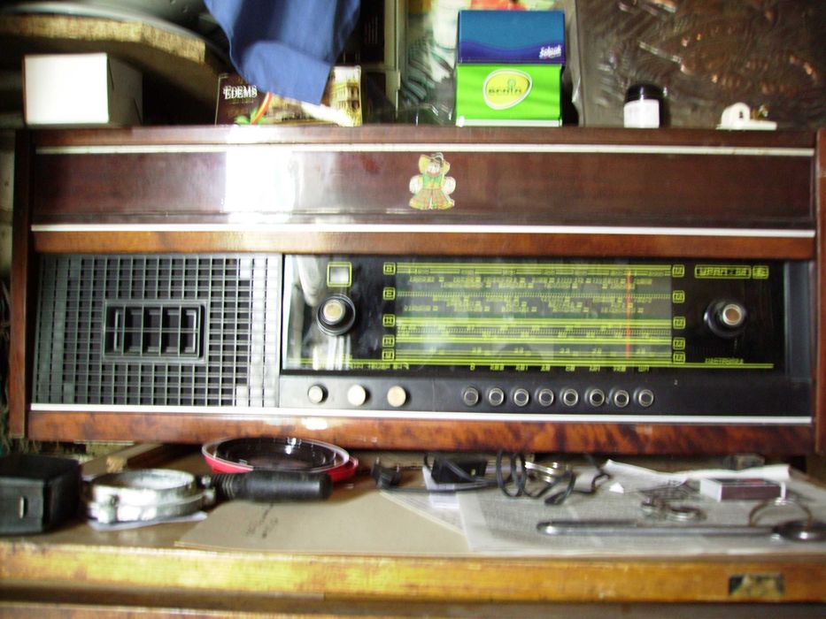 Ламповый приемник  Урал 114.