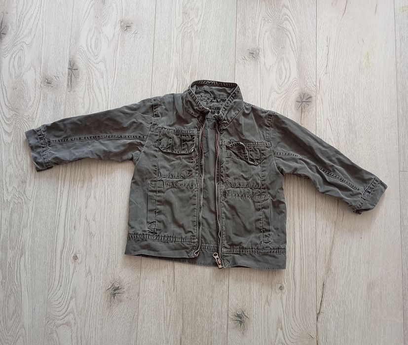 Kurtka jeansowa 100% bawełny dla chłopca 1,5-2lata 90cm