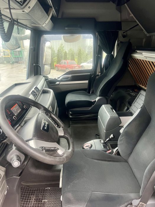 Man tgx с прицепом krone