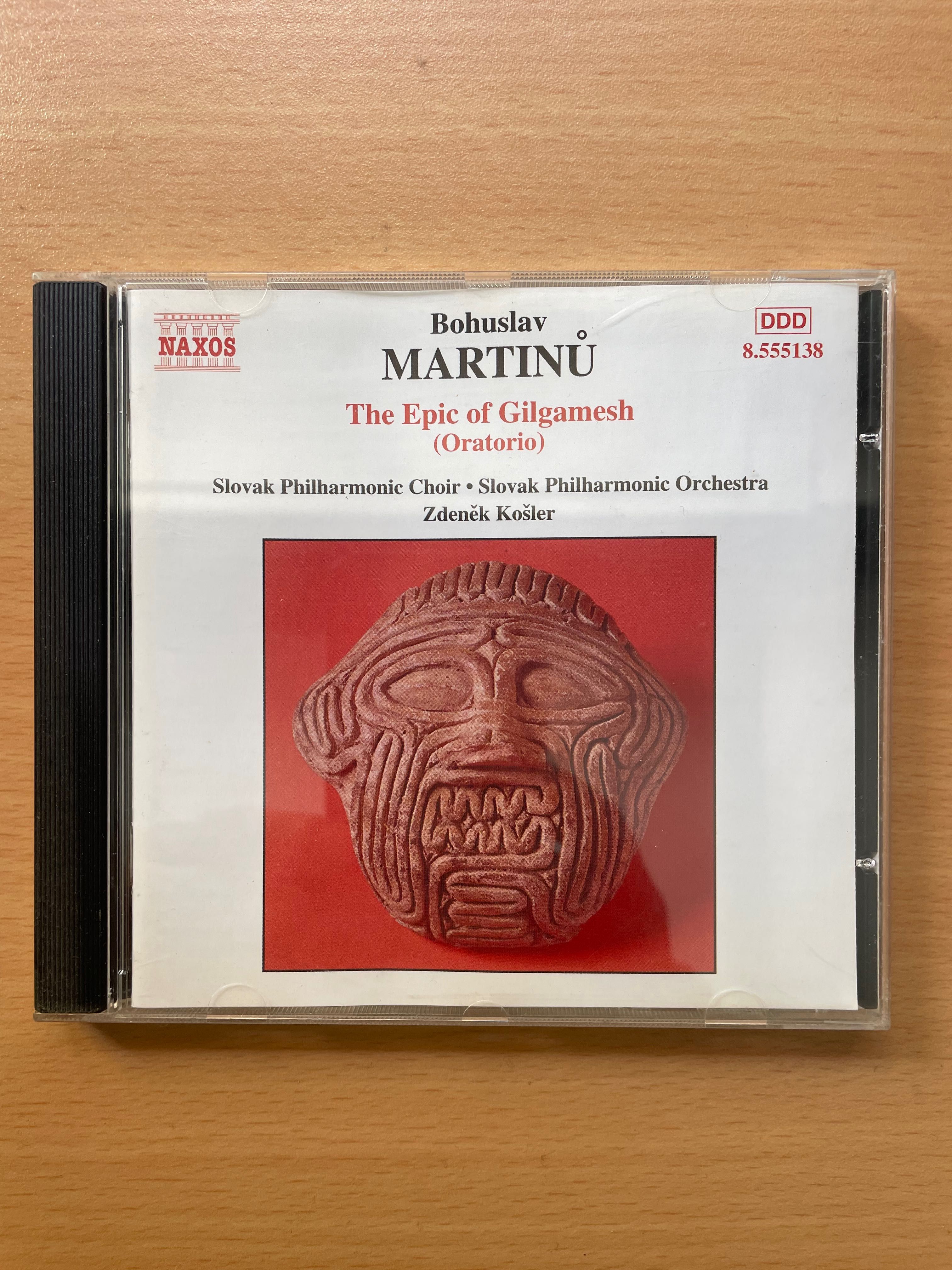 CD Bohuslav Martinů:The Epic Of Gilgamesh (Oratorio)