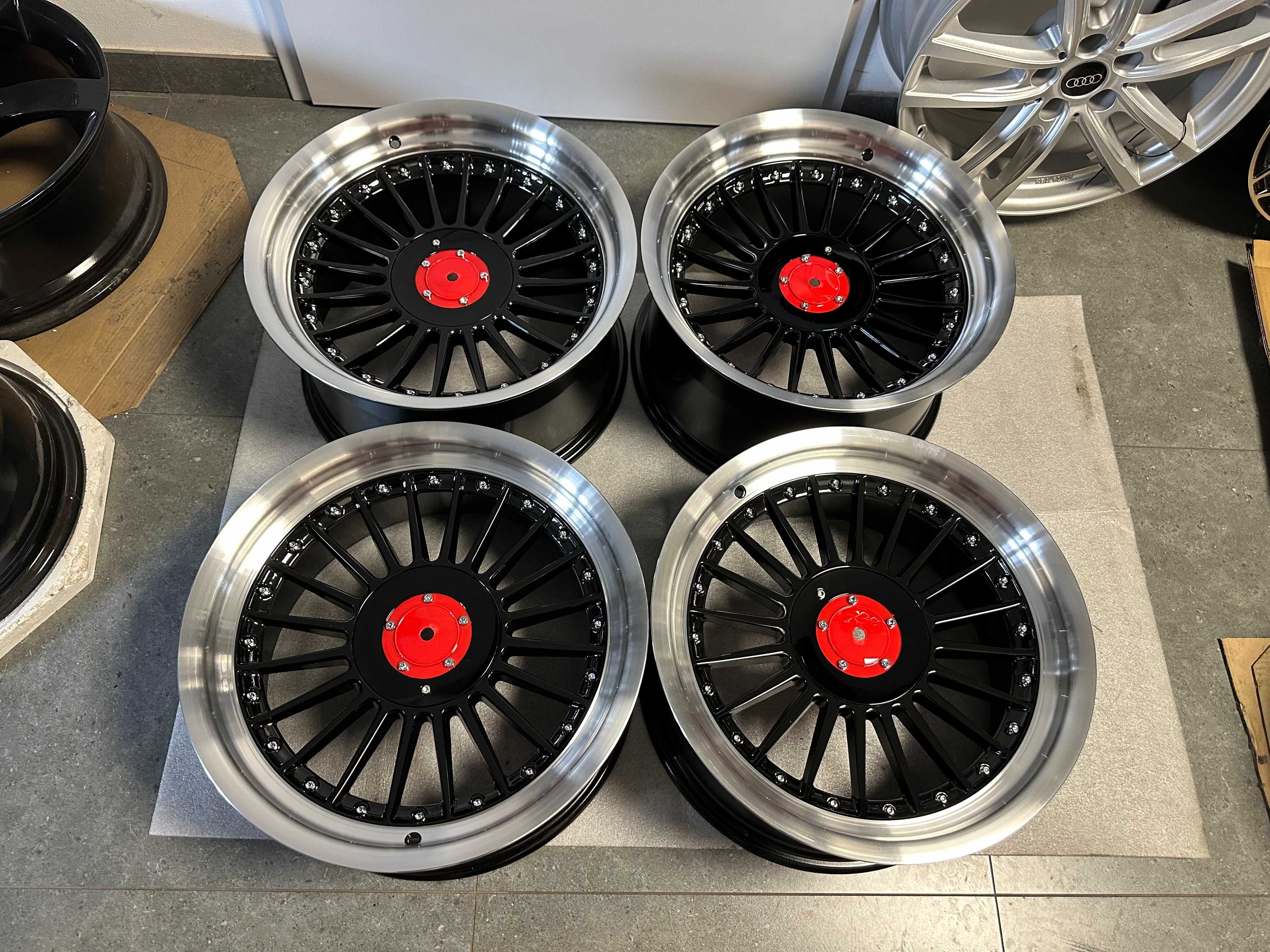 5x120 8j x 17" et20 przód i 9j x 17" et15 tył bmw alufelgi z RANTEM