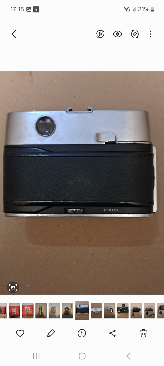 Aparat Agfa analogowy