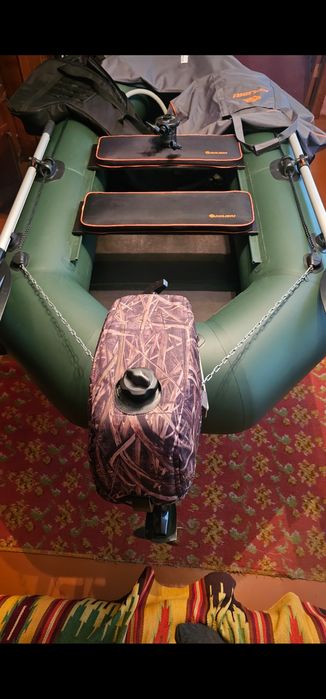 Продам комплект лодка колибри к240 + мотор парсун 2.6