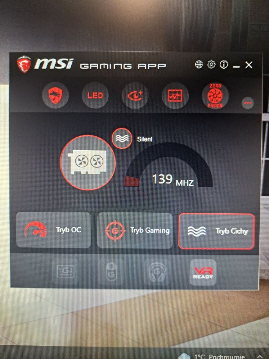 MSI Geforce GTX 1050Ti 4GB