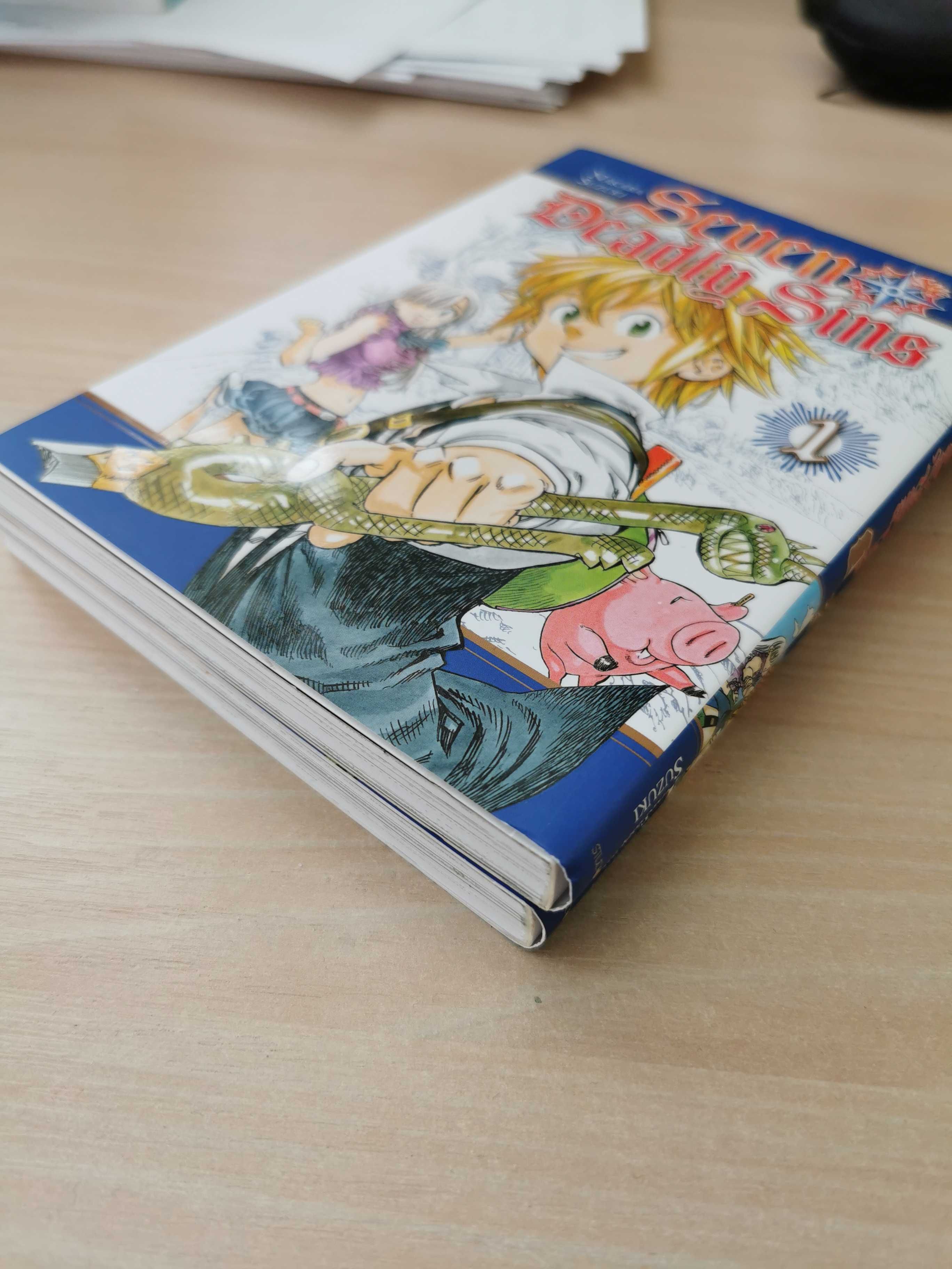 Manga "Seven Deadly Sins" tom 1 i 2 (Wyd. Studio JG)