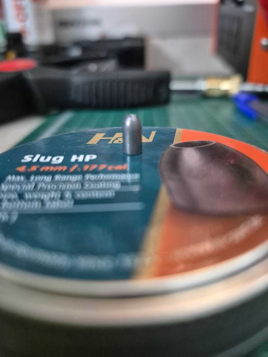 Série de chumbos tipo Slug da marca H&N