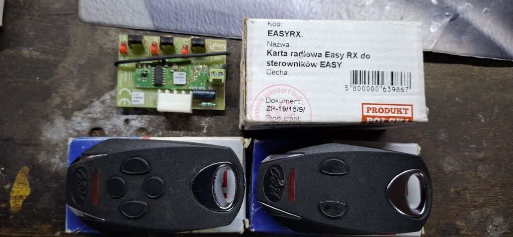Radio Odbiornik Karta Radiowa DTM EASY RX z pilotem.